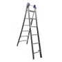 Escada Extensiva Dupla de Alumínio com 6 Degraus - Real Escadas