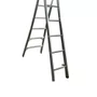 Escada Extensiva Dupla de Alumínio com 6 Degraus - Real Escadas