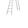 Escada Extensiva Dupla em Alumínio com 13 Degraus - Real Escadas
