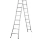 Escada Extensiva Dupla em Alumínio com 13 Degraus - Real Escadas