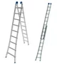 Escada Extensível de Alumínio com 9 Degraus - Real Escadas
