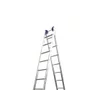 Escada Extensível Dupla de Alumínio com 10 Degraus - Real Escadas
