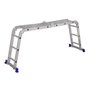 Escada Multifuncional 4x3 com Plataforma - Mor Escada Multifuncional 4x3 com Plataforma - Mor