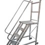 Escada Plataforma Trepadeira 3 Degraus 1m - Real Escadas Escada Plataforma Trepadeira 3 Degraus 1m - Real Escadas