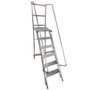 Escada Plataforma Trepadeira 5 Degraus 1,50m - Real Escadas