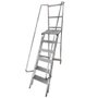 Escada Plataforma Trepadeira 5 Degraus 1,50m - Real Escadas