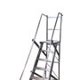 Escada Plataforma Trepadeira 6 Degraus 1,75m - Real Escadas