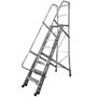 Escada Plataforma Trepadeira 7 Degraus 2m - Real Escadas Escada Plataforma Trepadeira 7 Degraus 2m - Real Escadas