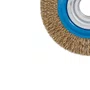 Escova de Aço Circular Ondulada Aço Carbonato Latonado - Norton Escova de Aço Circular Ondulada Aço Carbonato Latonado - Norton