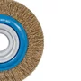 Escova de Aço Circular Ondulada Aço Carbonato Latonado - Norton Escova de Aço Circular Ondulada Aço Carbonato Latonado - Norton