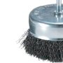 Escova de Aço Copo 38 x 6mm para Furadeira - D-39908 - Makita