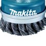 Escova de Aço Tipo Copo 100mm M14 Trançado - Makita