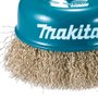 Escova de Aço Tipo Copo 75mm M14 Ondulado - Makita