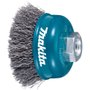Escova de Aço Tipo Copo Ondulado Blister 100mm M14 - D-55114 - Makita