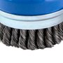 Escova de Aço Trançada 100mm Rosca M14 - Norton