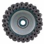 Escova de Aço Trançada 100mm Rosca M14 - Norton