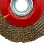 Escova Ondulada D200 Aço 040 A25 R80 - Abrasfer