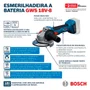 Esmerilhadeira Angular 5" à Bateria 18V GWS 18V-8 SB - Bosch