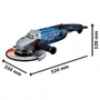 Esmerilhadeira Angular 9" Bosch 2800W 220V GWS 30-230B