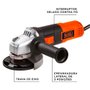 Esmerilhadeira Angular G720-B2 4.1/2" 820W 220V - Black Decker