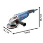 Esmerilhadeira GWS 25-180 220V VULCANO - Bosch