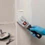 Espátula Cabo Plástico Preto 4cm Aço - Max Ferramentas