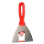 Espátula de Aço Inox com Cabo de Plástico 10cm - Max Ferramentas Espátula de Aço Inox com Cabo de Plástico 10cm - Max Ferramentas