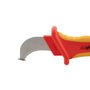 Faca Curva Isolada Desencapador de Cabos VDE - Sata Faca Curva Isolada Desencapador de Cabos VDE - Sata