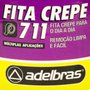 Fita Crepe 711 18mm x 40m - Adelbras