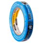 Fita Crepe 722 18mm x  50m Azul (Anti UV-IMOB) - Adelbras