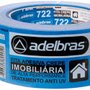 Fita Crepe 722 48mm x  50m Azul (Anti UV-IMOB) - Adelbras