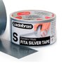 Fita Multiuso Tipo Silver Tape 48mm x 50m Prata - Adelbras