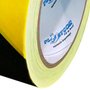 Fita Zebrada de Sinalização Preto / Amarelo 180 m - Plastcor