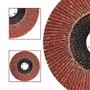 Flap Disc 115 x 22mm Grão #80 - MTX