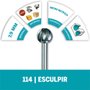 Fresa Circular de Alta Velocidade 5/16" Ref.114 - Dremel