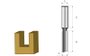 Fresa Paralela Dupla Haste 6mm Corte 6mm - D-09248 - Makita