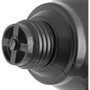 Funil de Plástico Flexível Preto 140mm - Vonder