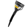 Funil de Plástico Flexível Preto 140mm - Vonder