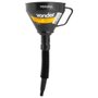 Funil de Plástico Flexível Preto 160mm - Vonder