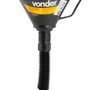 Funil de Plástico Flexível Preto 160mm - Vonder