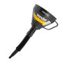 Funil de Plástico Flexível Preto 160mm - Vonder