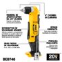 Furadeira Angular 3/8" DCD740B - Dewalt