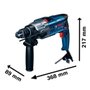 Furadeira de Impacto GSB 20-2RE 220V - Bosch