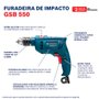 Furadeira de Impacto GSB 550 RE 1/2" 550W 220V - Bosch
