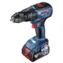 Furadeira/ Parafusadeira de Impacto à Bateria GSB 18V-50 com Maleta - Bosch