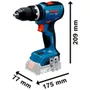 Furadeira/ Parafusadeira de Impacto à Bateria GSB 18V-65 1/2" 18V - Bosch