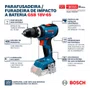 Furadeira/ Parafusadeira de Impacto à Bateria GSB 18V-65 1/2" 18V - Bosch