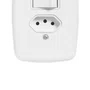 Interruptor 1 Tecla Simples + Tomada 2P + T 20A 250V - Pluzie