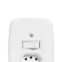 Interruptor 1 Tecla Simples + Tomada 2P + T 20A 250V - Pluzie