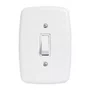 Interruptor de 1 Tecla Simples + Tomada 2P 10A 250V - Pluzie